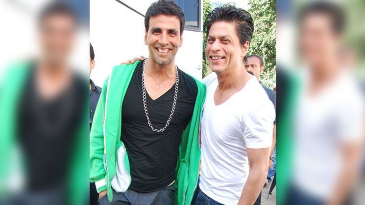 shah rukh khan work akshay kumar