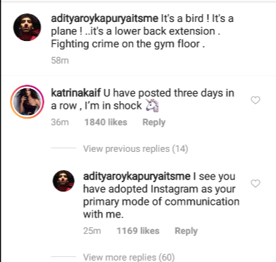 Aditya Katrina banter