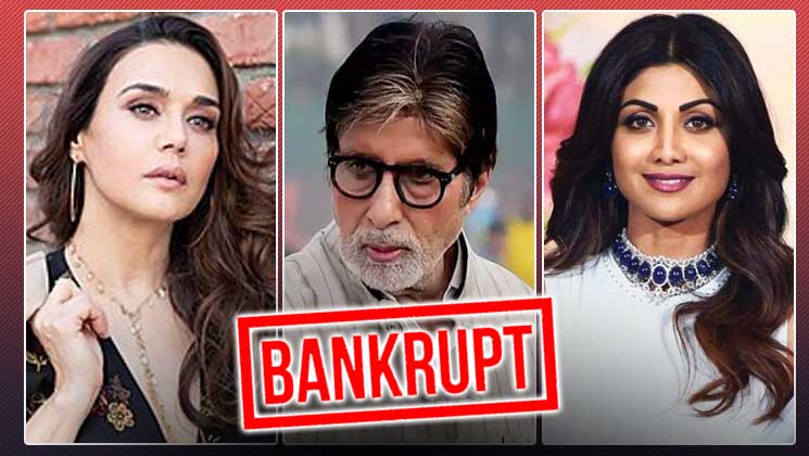 Bollywood celebs went bankrupt
