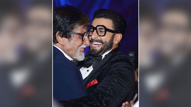 Amitabh Bachchan imitate Ranveer Singh