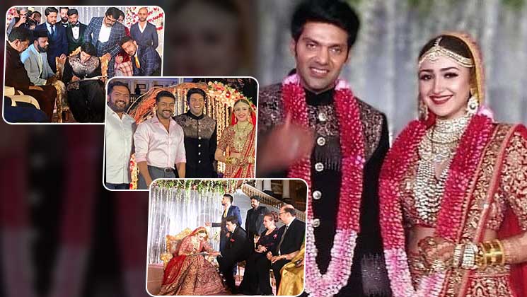 Sayyeshaa Saigal Arya wedding inside pics and videos