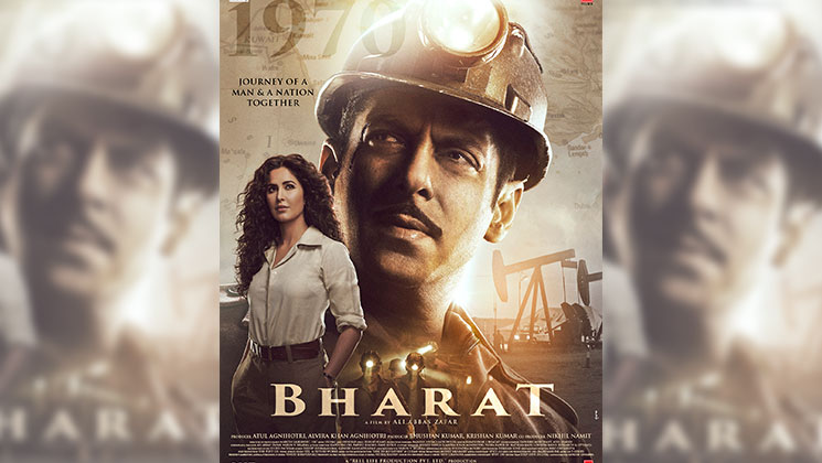 Salman Khan Katrina Kaif Bharat Poster