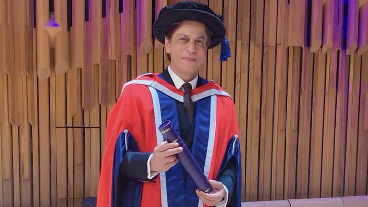 SRK doctorate degree acceptance speech