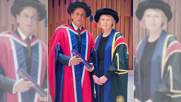 Shah Rukh Khan felicitated with an honorary doctorate from The University of Law