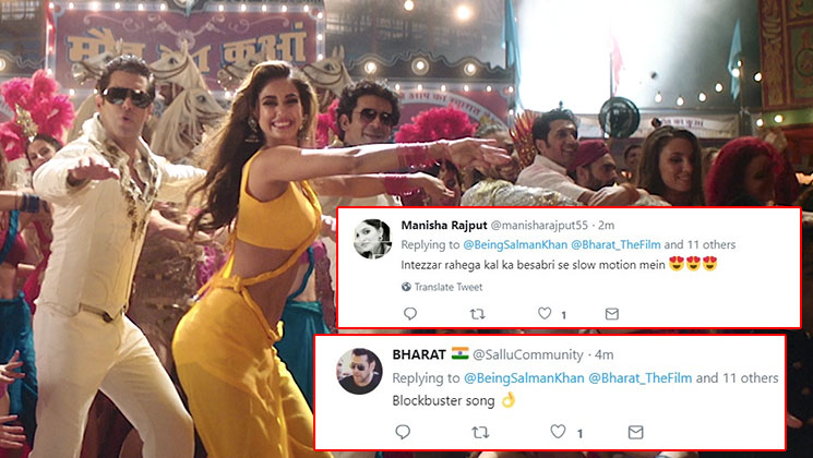 bharat slow motion song twitter reaction