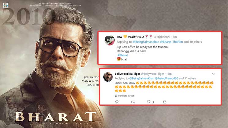 bharat poster twitter reaction salman khan