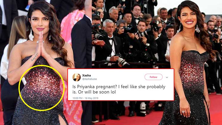 Priyanka Chopra pregnant Cannes 2019