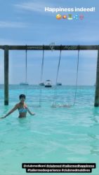 Mandira Bedi Maldives vacation