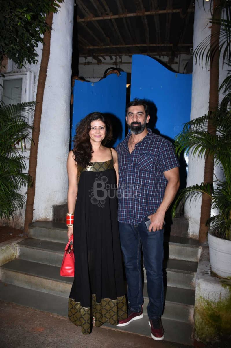 Pooja Batra Nawab Shah Dinner Pics