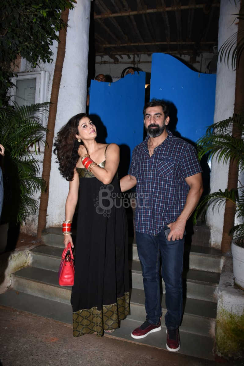 Pooja Batra Nawab Shah Dinner Pics