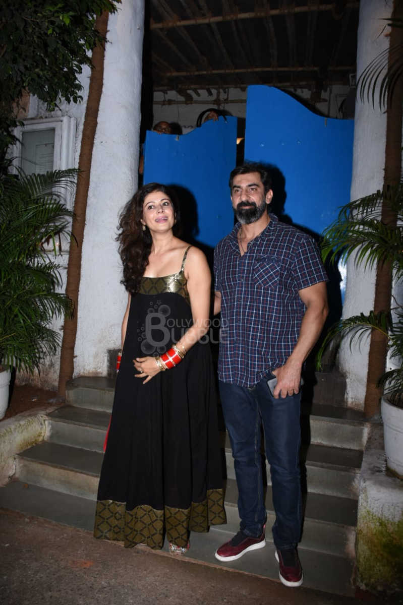 Pooja Batra Nawab Shah Dinner Pics