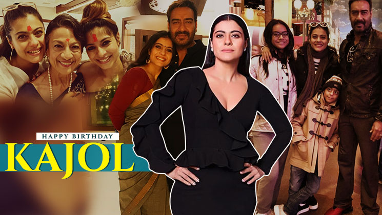 Kajol Birthday Special: 8 candid pics that prove this bubbly actress' heart belongs to her family