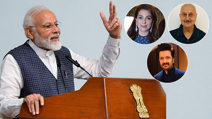 PM Modi Speech Bollywood celebs