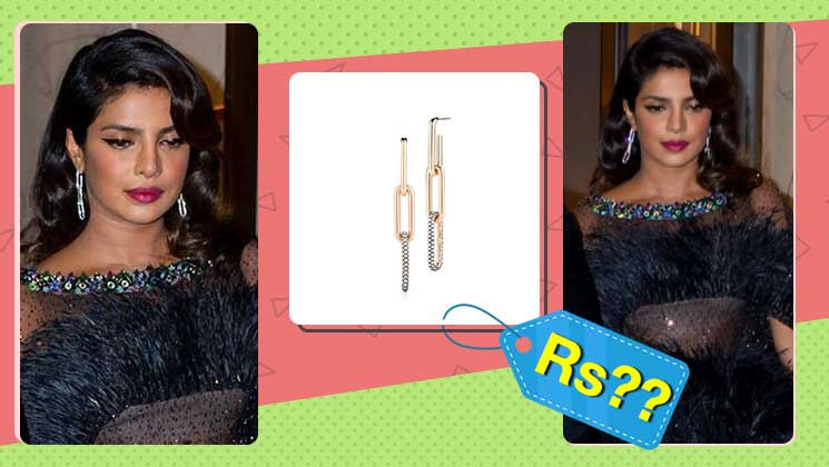 Priyanka Chopra Walters Faith earrings