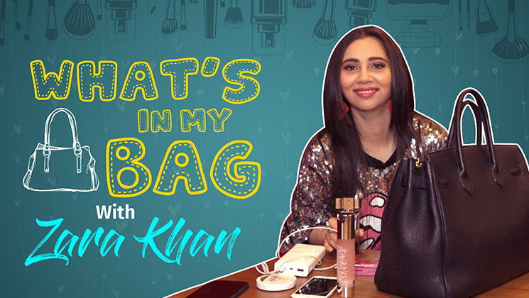 Zara Khan Whats In My Bag