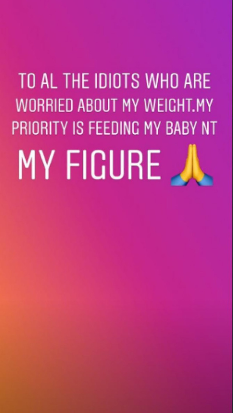 Mahhi Vij Instagram story