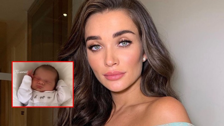 Amy Jackson baby picture