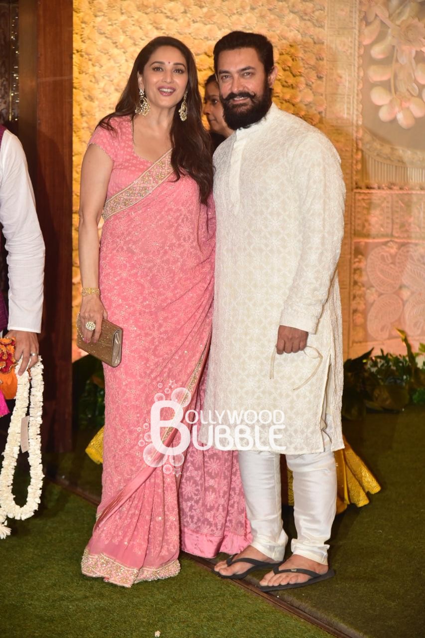 Aamir Khan and Madhuri Dixit