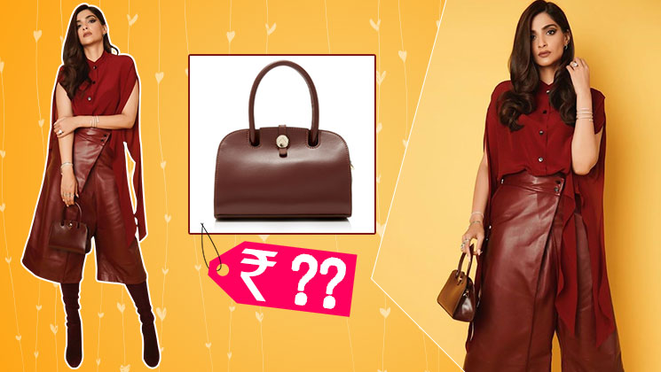 Sonam Kapoor Ladybird Micro Leather Bag