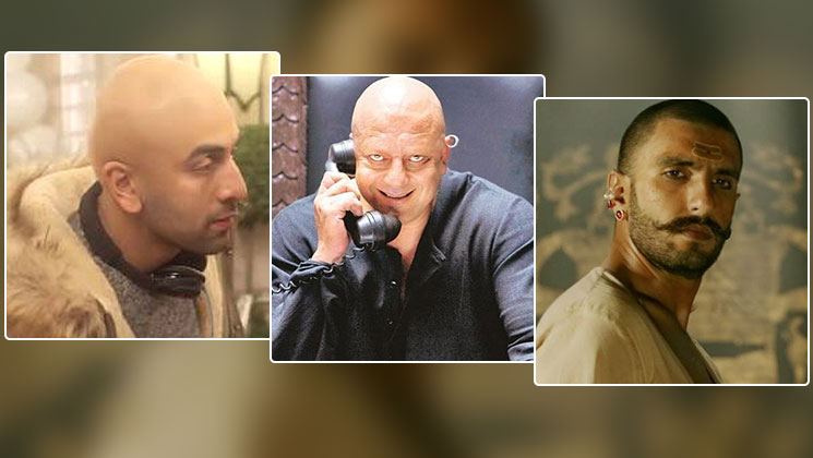 bollywood actors bald look