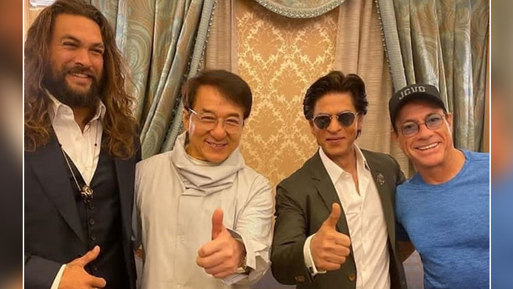 Shah Rukh Khan, Jackie Chan, Jean-Claude Van Damme and Jason Mamoa