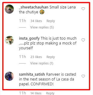 Ranveer singh trolled