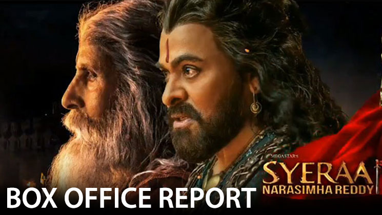 Sye Raa Narasimha Reddy box office report day 1