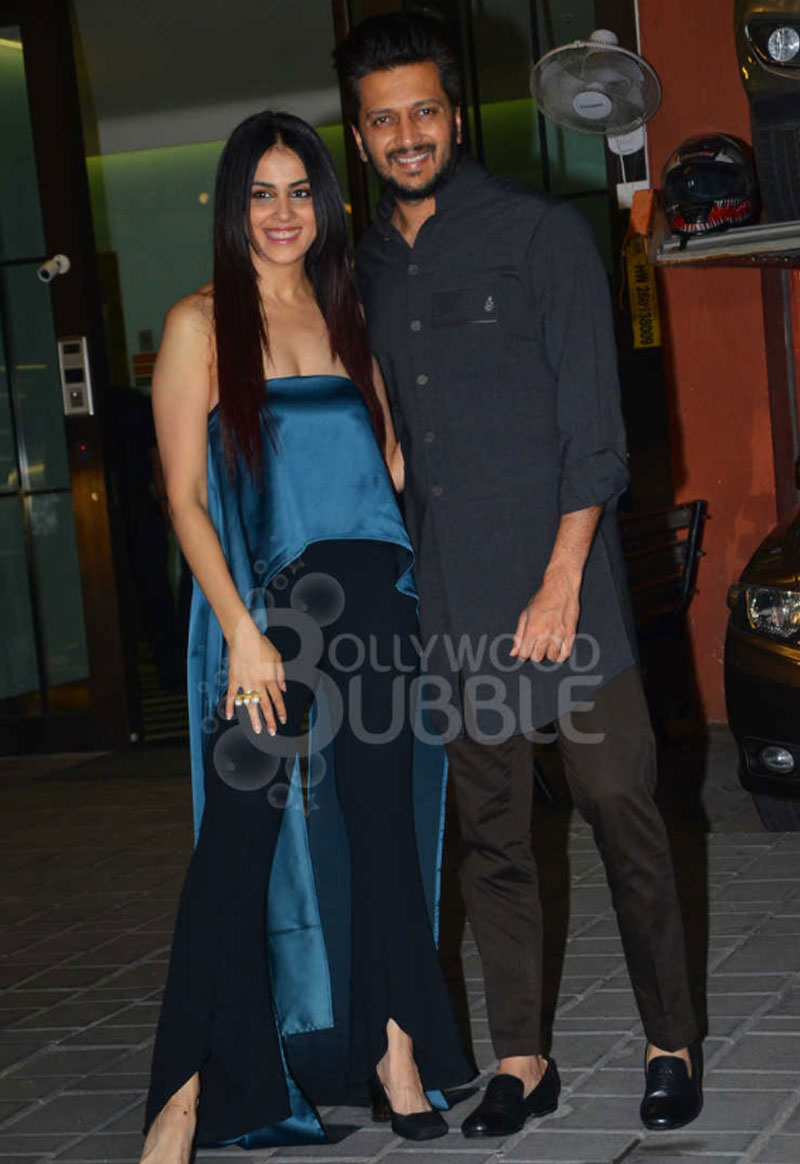 Riteish Deshmukh and Genelia D'souza