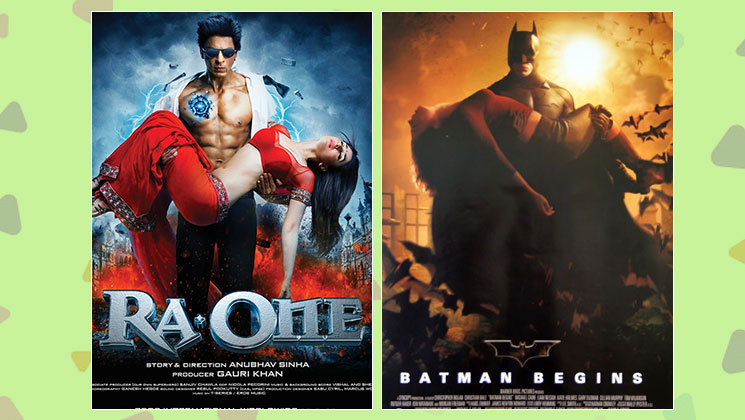 Ra.One and Batman Begins