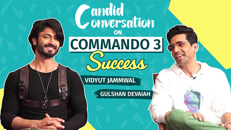 Gulshan and Vidyut Jammwal -Commando 3 Success