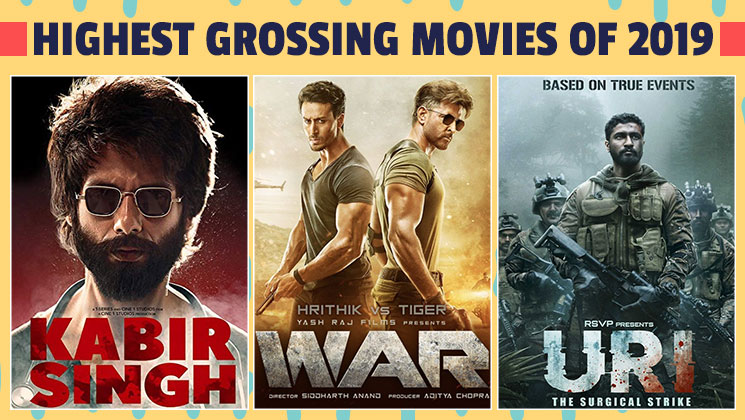 highest grossing bollywood movies 2019