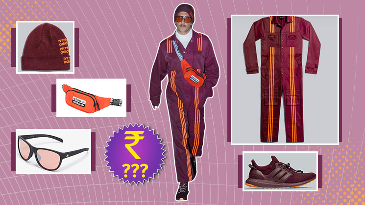 Ranveer Singh Adidas price tag