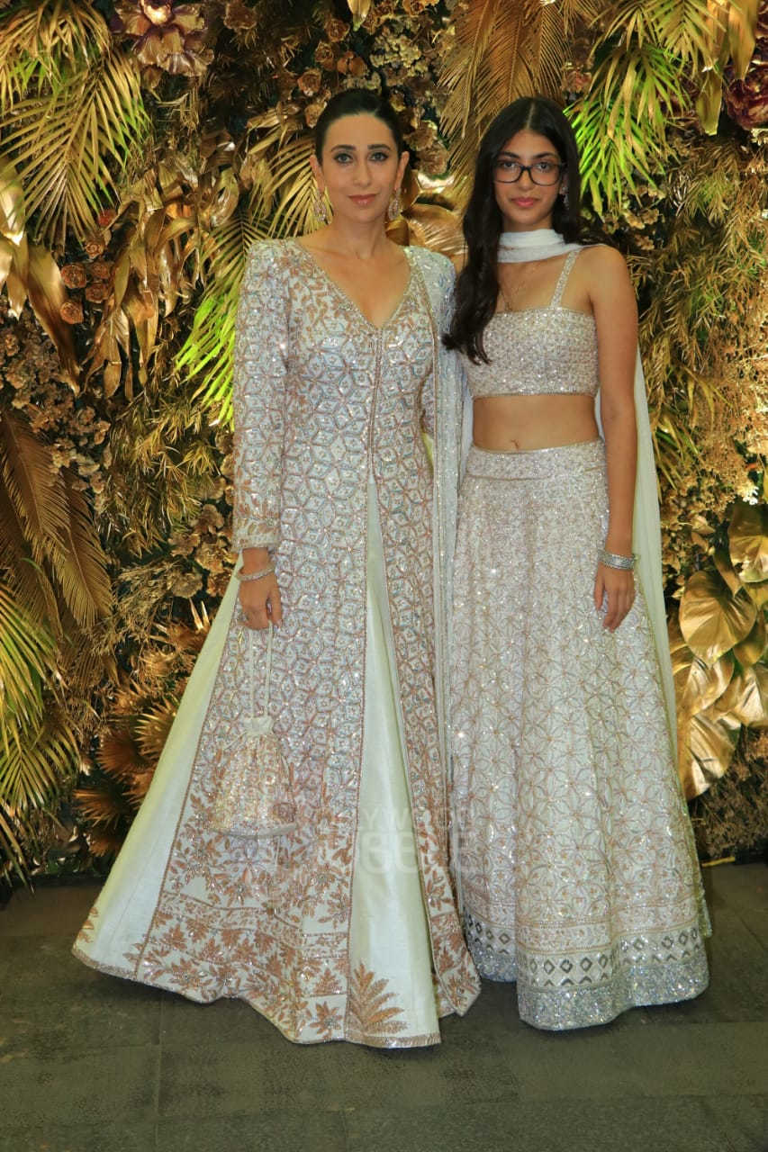 Armaan Jain Anissa Malhotra Wedding Reception Bollywood Celebs
