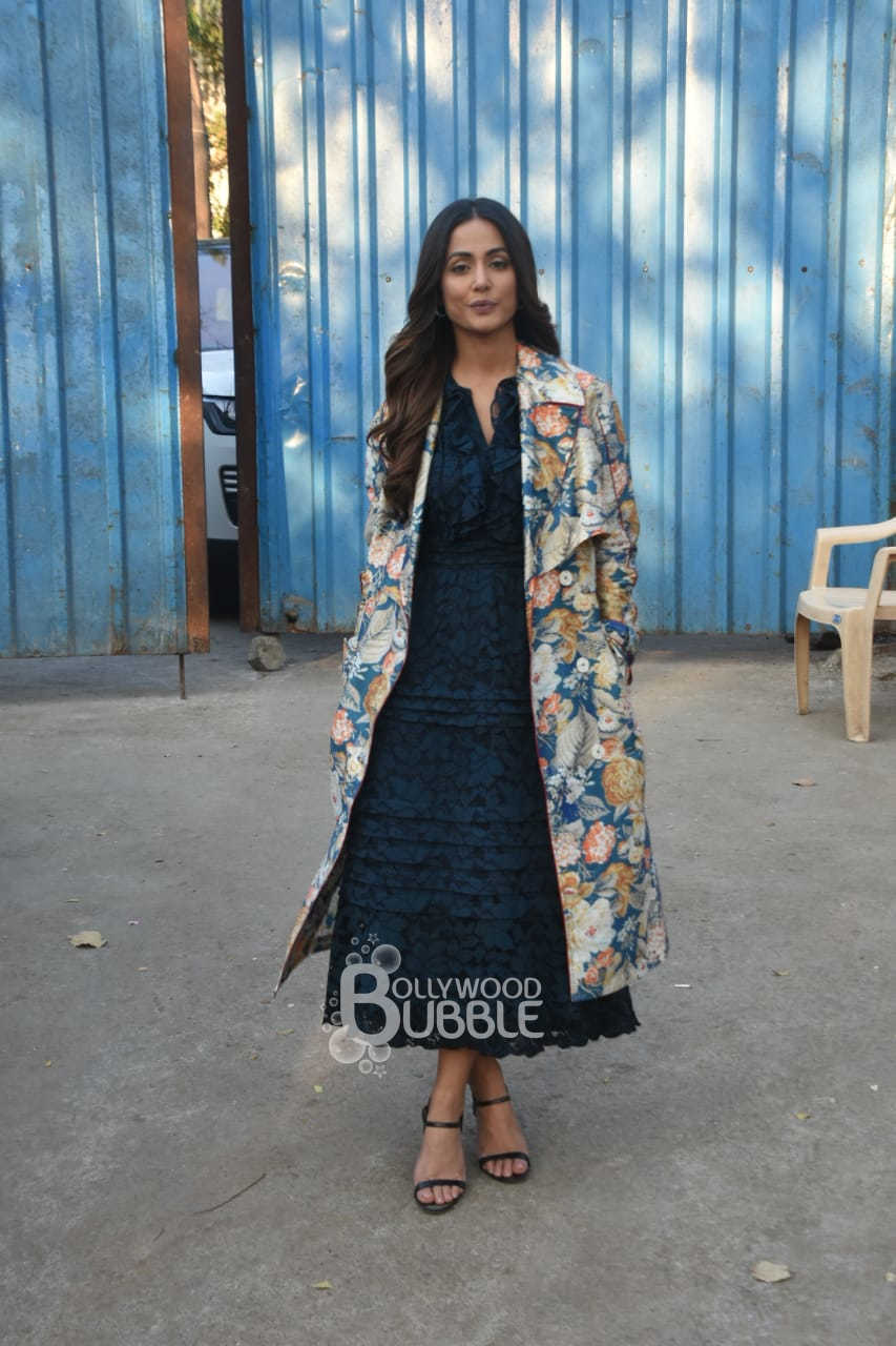 Hina Khan Hacked Promotions OOTD