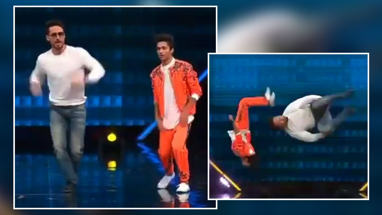 Tiger Shroff Cartwheel Jump dance plus 5