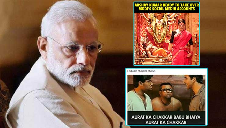 Narendra Modi quits social media Bollywood memes