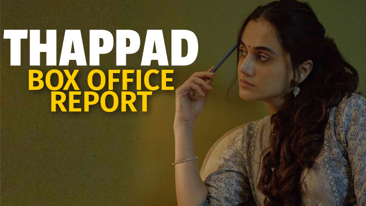 Thappad box office report first weekend