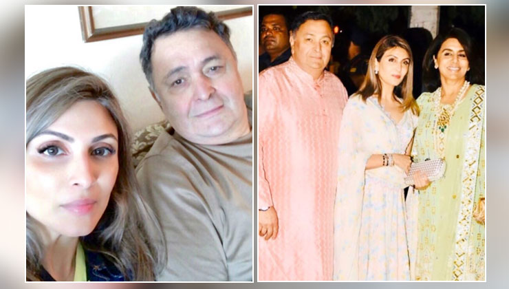 Riddhima Kapoor Sahni Rishi Kapoor