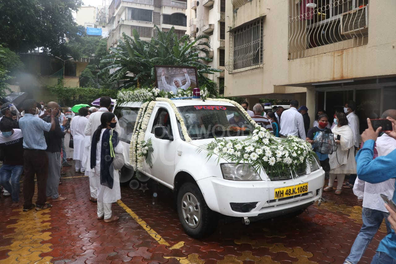 Pandit Jasraj's funeral