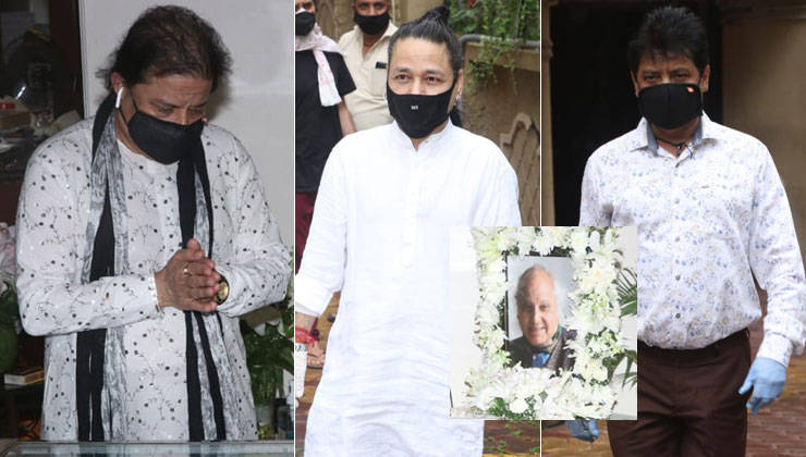pandit jasraj funeral antim darshan Bollywood celebs