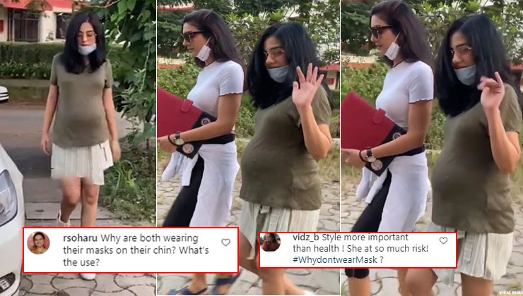 Amrita Rao pregnant mask netizens slam