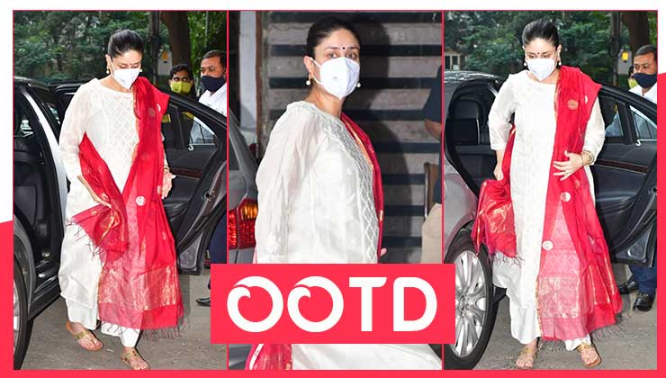 Kareena Kapoor white kurta palazzo set