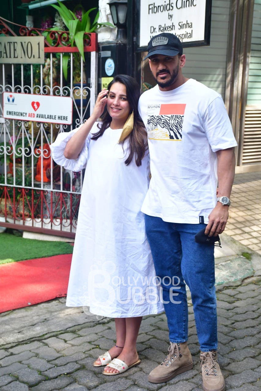 Anita Hassanandani and Rohit Reddy spotted