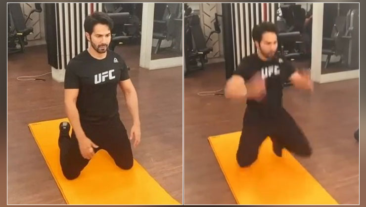 Varun Dhawan, work out goals