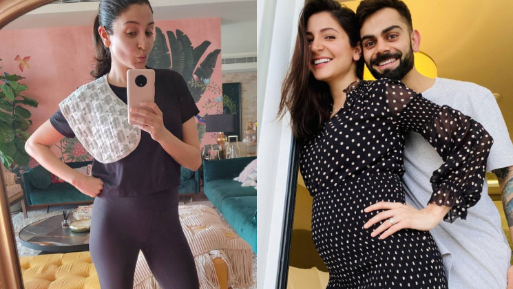 Anushka Sharma post pregnancy look virat kohli vamika
