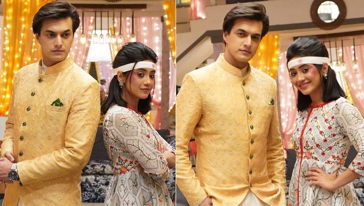 YRKKH: Shivangi Joshi and Mohsin Khan's BTS pics from sets will excite you for the upcoming track
