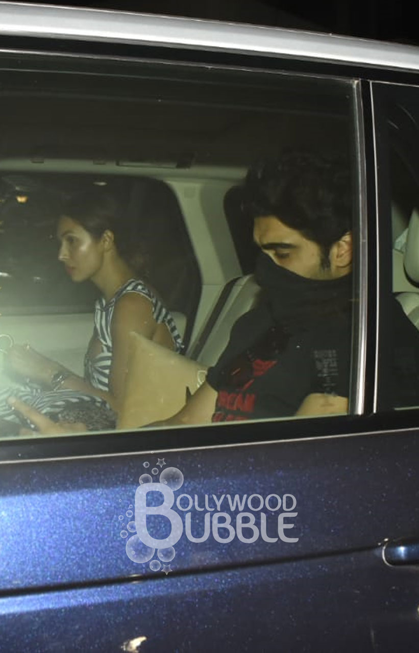 Malaika Arora and Arjun Kapoor visit Kareena