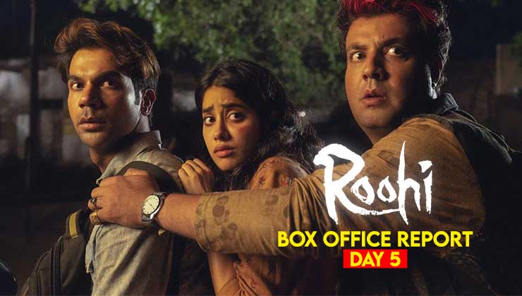 Roohi box office. janhvi kapoor, Rajkummar Rao and Varun Sharma