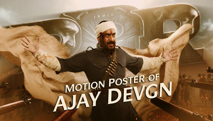 RRR motion poster, RRR, rrr, Ajay devgn, ajay devgn birthday