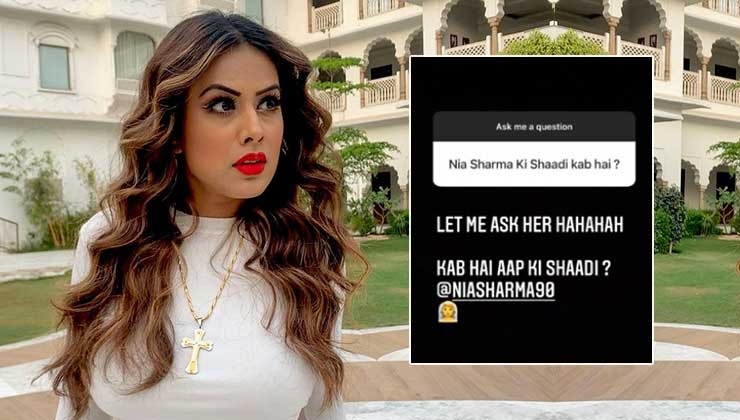 Nia Sharma on marriage plans
